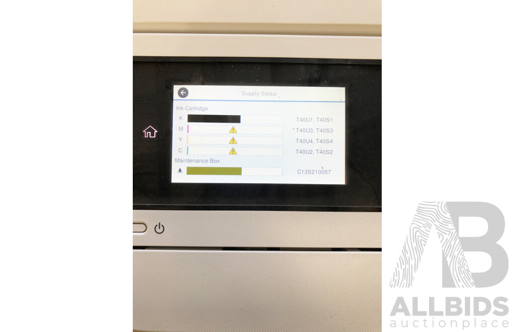 Epson (SC-T3160N) A1 Printer with Mobile Stand and Ink Packs