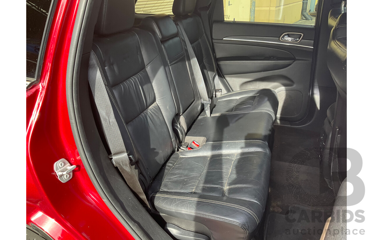 7/2015 Jeep Grand Cherokee Limited (4x4) WK MY15 4d Wagon Red 3.6L