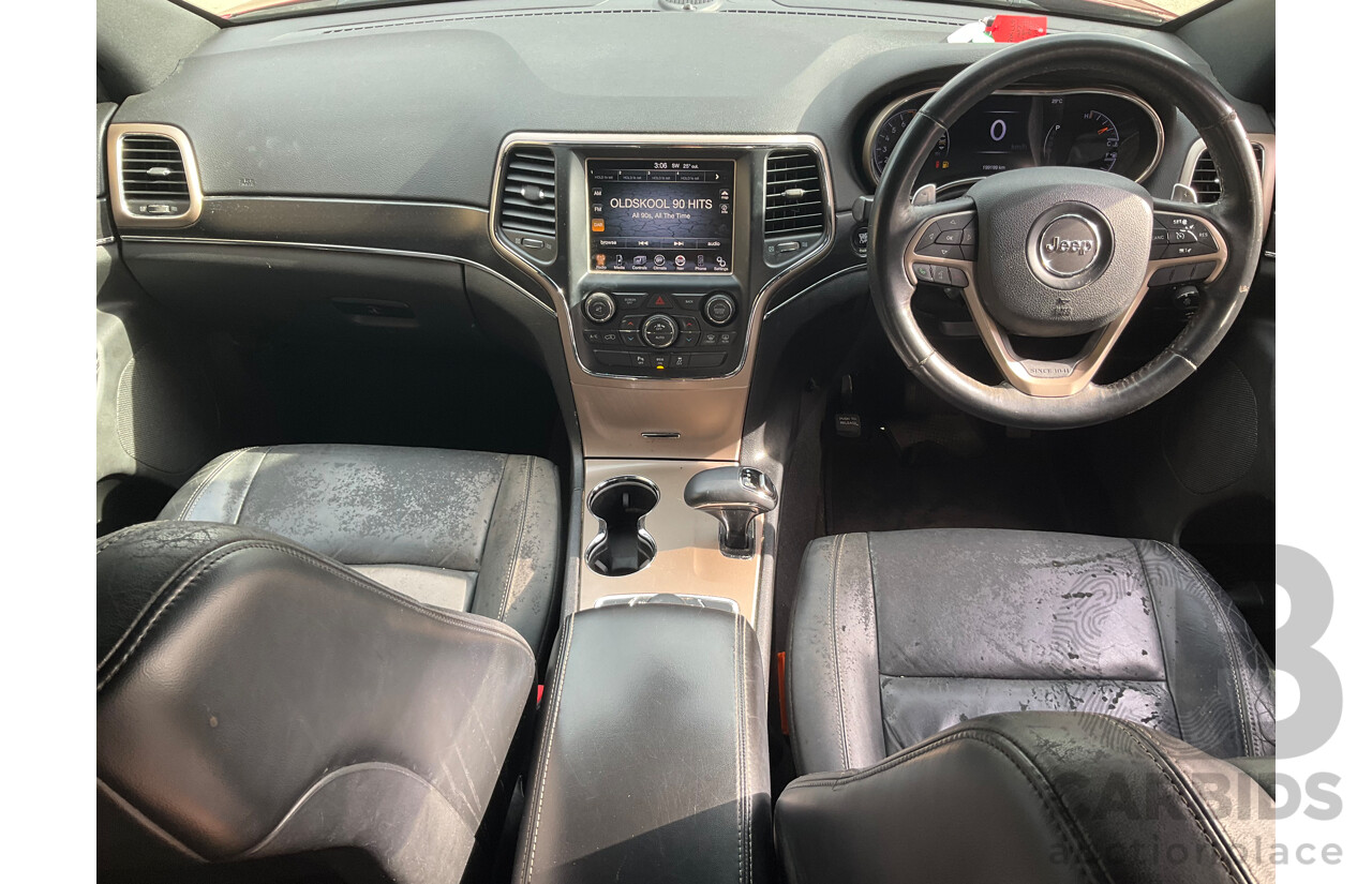 7/2015 Jeep Grand Cherokee Limited (4x4) WK MY15 4d Wagon Red 3.6L