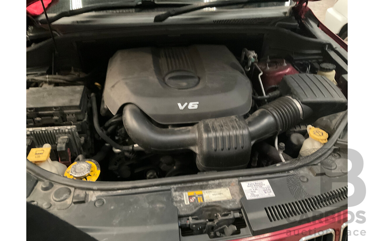 7/2015 Jeep Grand Cherokee Limited (4x4) WK MY15 4d Wagon Red 3.6L