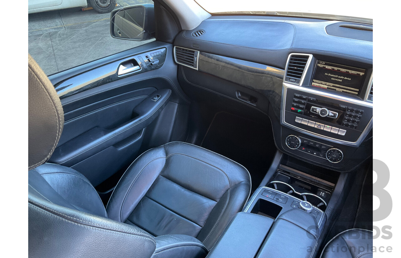 06/2013 Mercedes-Benz ML 350CDI Bluetec (4x4) AWD 166 4D Wagon Silver Turbo Diesel 3.0L