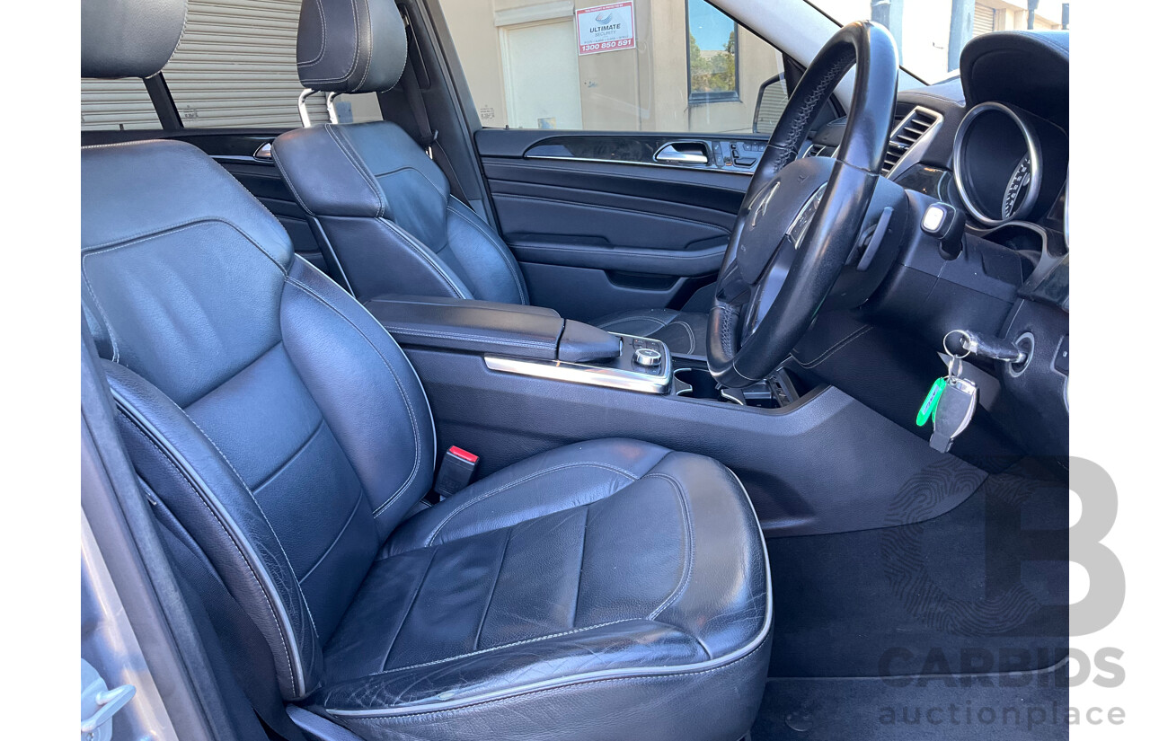 06/2013 Mercedes-Benz ML 350CDI Bluetec (4x4) AWD 166 4D Wagon Silver Turbo Diesel 3.0L