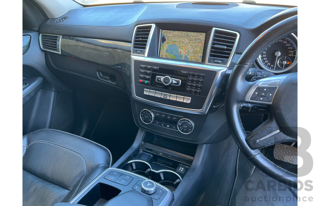 06/2013 Mercedes-Benz ML 350CDI Bluetec (4x4) AWD 166 4D Wagon Silver Turbo Diesel 3.0L