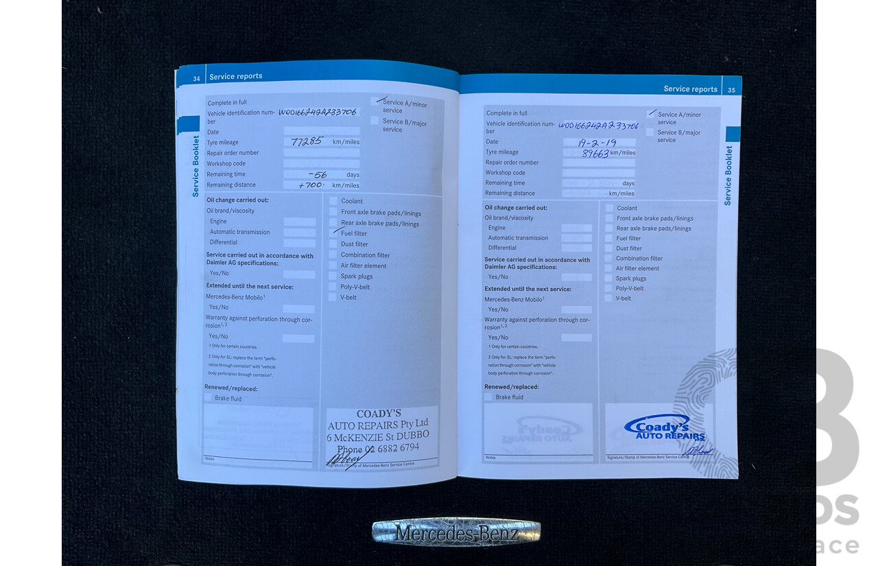 06/2013 Mercedes-Benz ML 350CDI Bluetec (4x4) AWD 166 4D Wagon Silver Turbo Diesel 3.0L