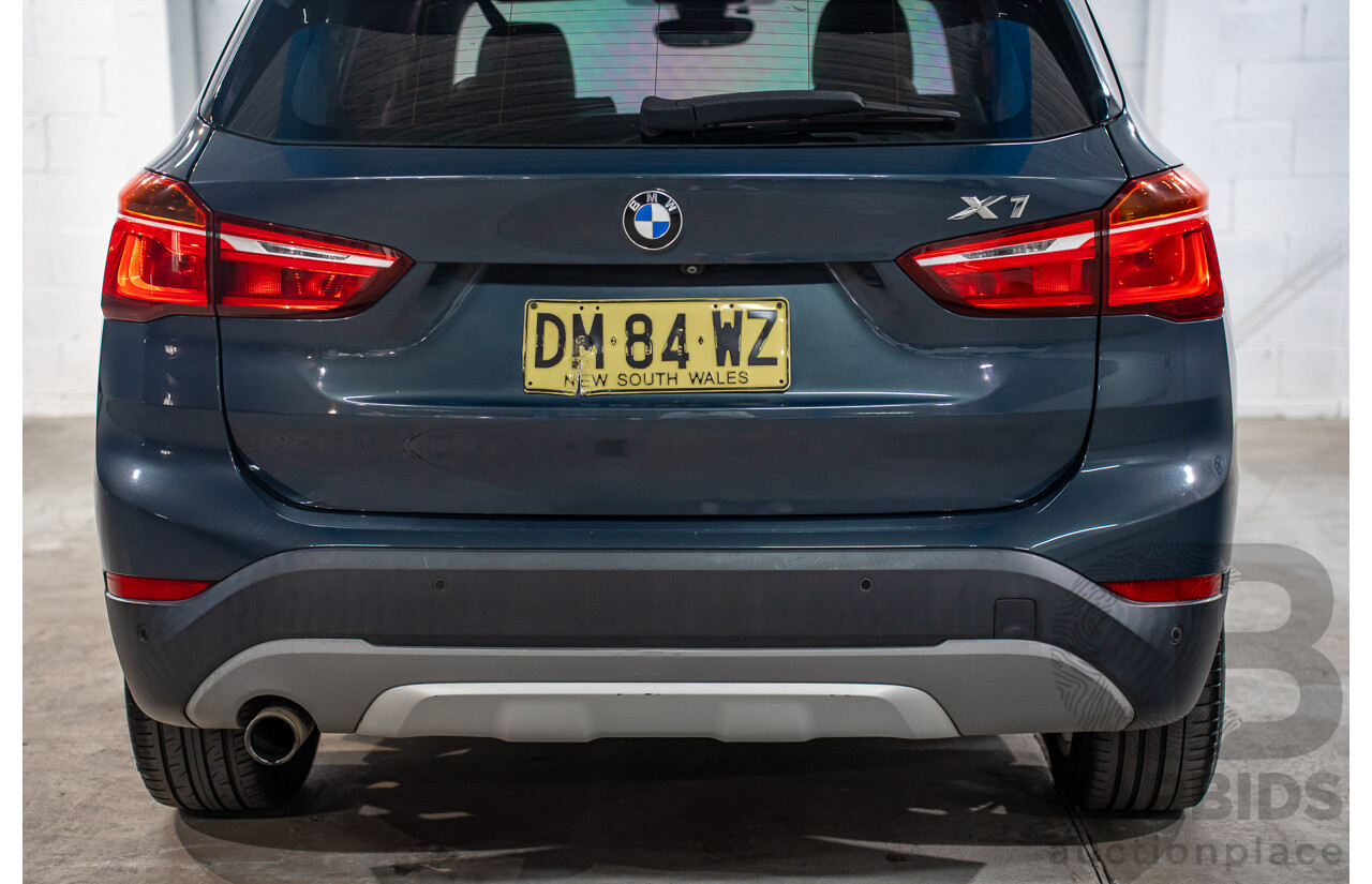01/2016 BMW X1 sDrive18d (FWD) F48 4D Wagon Atlantic Grey Metallic Turbo Diesel 2.0L