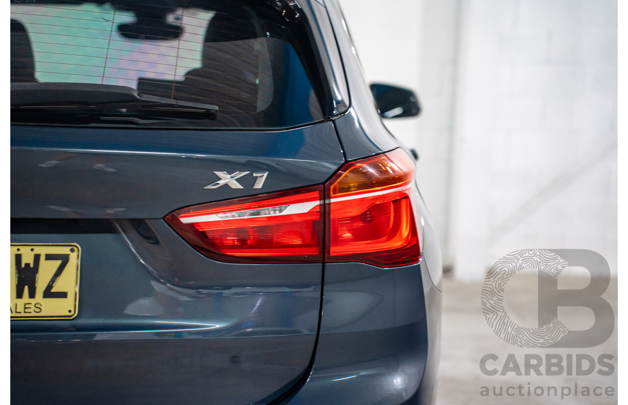 01/2016 BMW X1 sDrive18d (FWD) F48 4D Wagon Atlantic Grey Metallic Turbo Diesel 2.0L