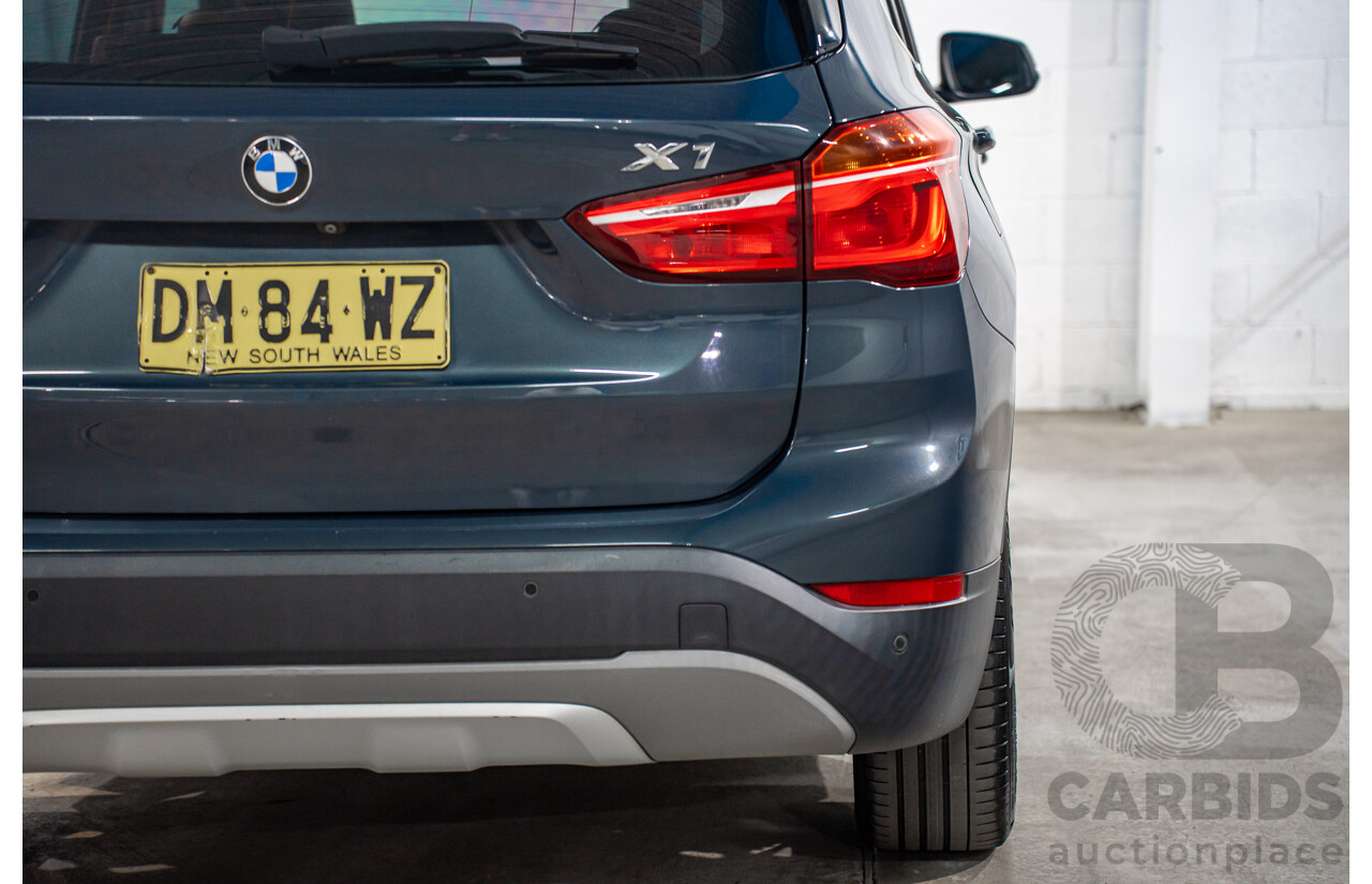 01/2016 BMW X1 sDrive18d (FWD) F48 4D Wagon Atlantic Grey Metallic Turbo Diesel 2.0L