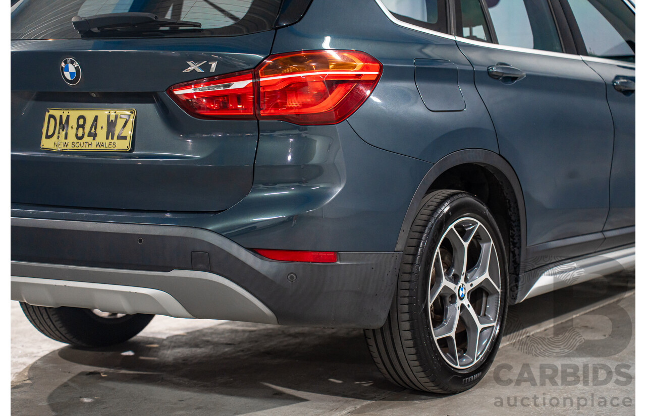 01/2016 BMW X1 sDrive18d (FWD) F48 4D Wagon Atlantic Grey Metallic Turbo Diesel 2.0L