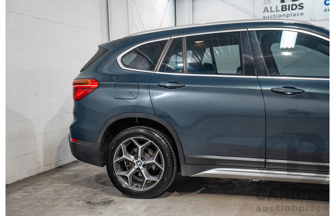 01/2016 BMW X1 sDrive18d (FWD) F48 4D Wagon Atlantic Grey Metallic Turbo Diesel 2.0L