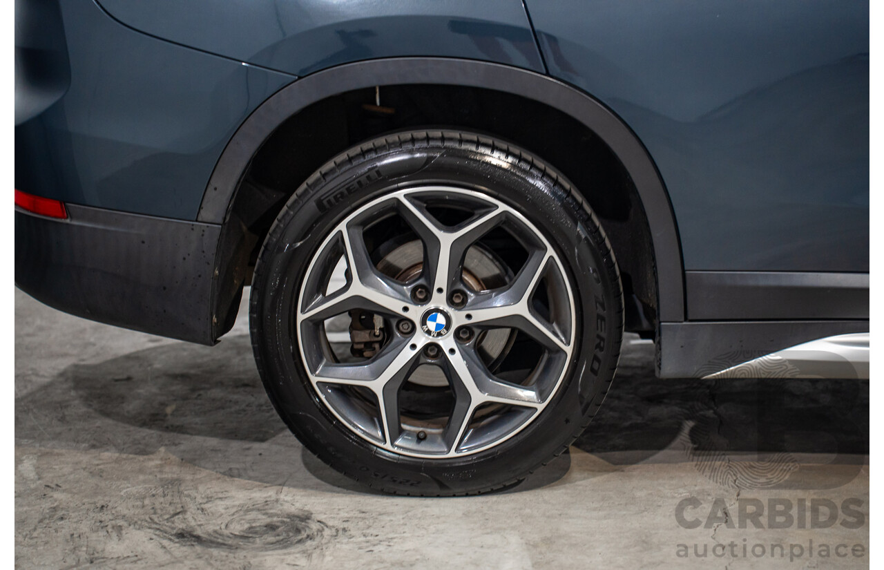 01/2016 BMW X1 sDrive18d (FWD) F48 4D Wagon Atlantic Grey Metallic Turbo Diesel 2.0L