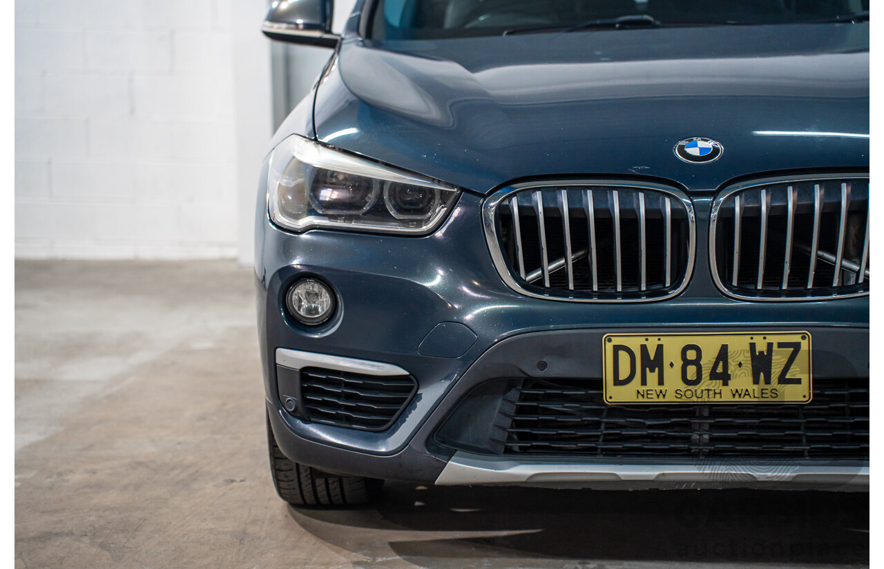 01/2016 BMW X1 sDrive18d (FWD) F48 4D Wagon Atlantic Grey Metallic Turbo Diesel 2.0L