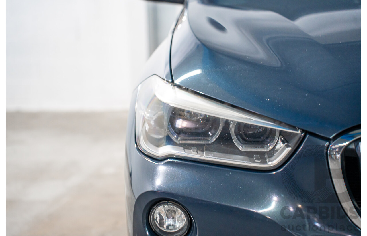 01/2016 BMW X1 sDrive18d (FWD) F48 4D Wagon Atlantic Grey Metallic Turbo Diesel 2.0L