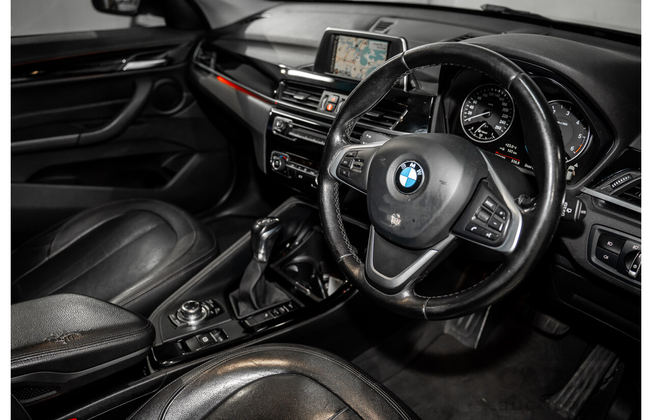 01/2016 BMW X1 sDrive18d (FWD) F48 4D Wagon Atlantic Grey Metallic Turbo Diesel 2.0L