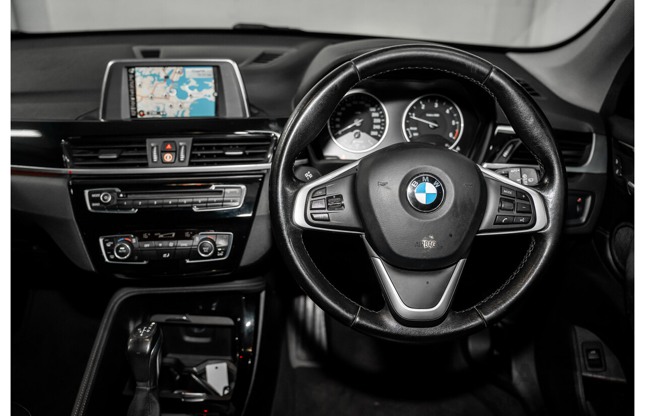 01/2016 BMW X1 sDrive18d (FWD) F48 4D Wagon Atlantic Grey Metallic Turbo Diesel 2.0L