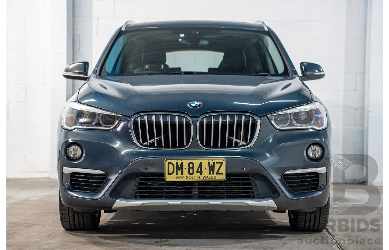 01/2016 BMW X1 sDrive18d (FWD) F48 4D Wagon Atlantic Grey Metallic Turbo Diesel 2.0L