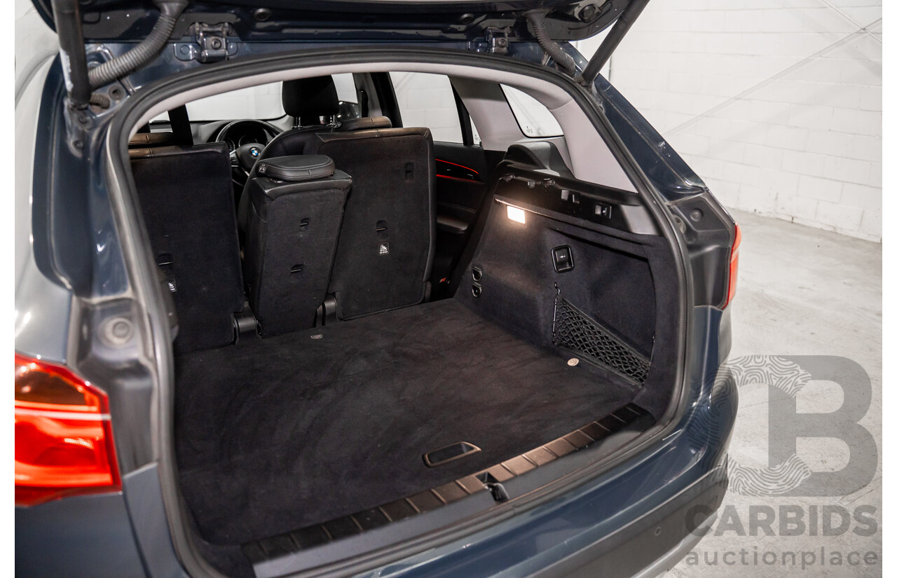 01/2016 BMW X1 sDrive18d (FWD) F48 4D Wagon Atlantic Grey Metallic Turbo Diesel 2.0L