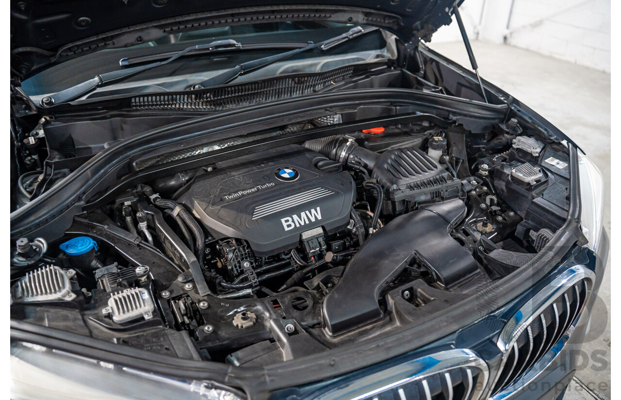 01/2016 BMW X1 sDrive18d (FWD) F48 4D Wagon Atlantic Grey Metallic Turbo Diesel 2.0L