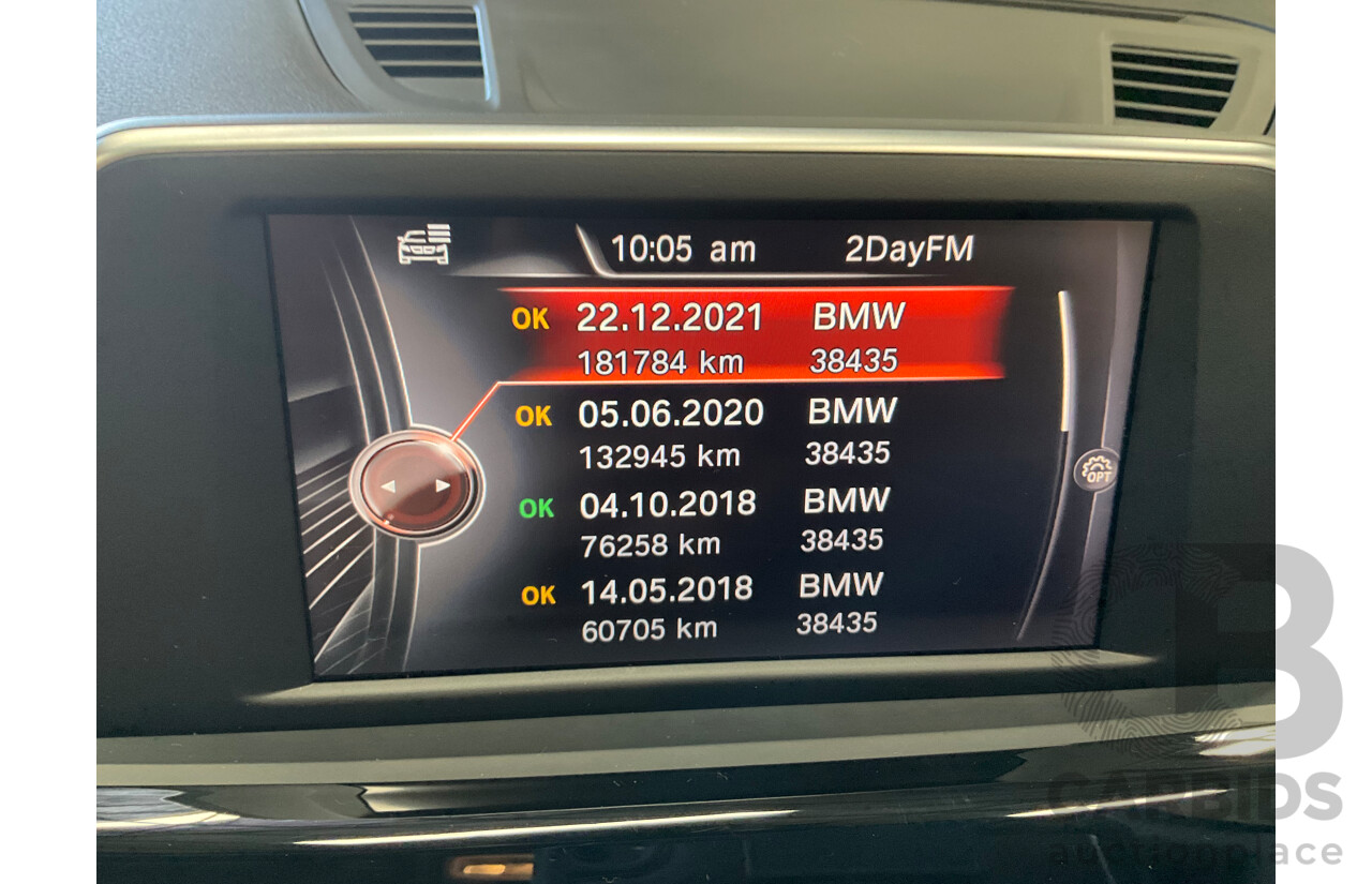 01/2016 BMW X1 sDrive18d (FWD) F48 4D Wagon Atlantic Grey Metallic Turbo Diesel 2.0L