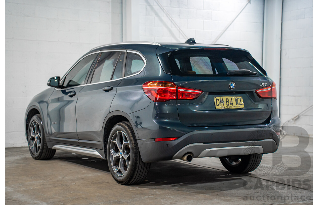 01/2016 BMW X1 sDrive18d (FWD) F48 4D Wagon Atlantic Grey Metallic Turbo Diesel 2.0L