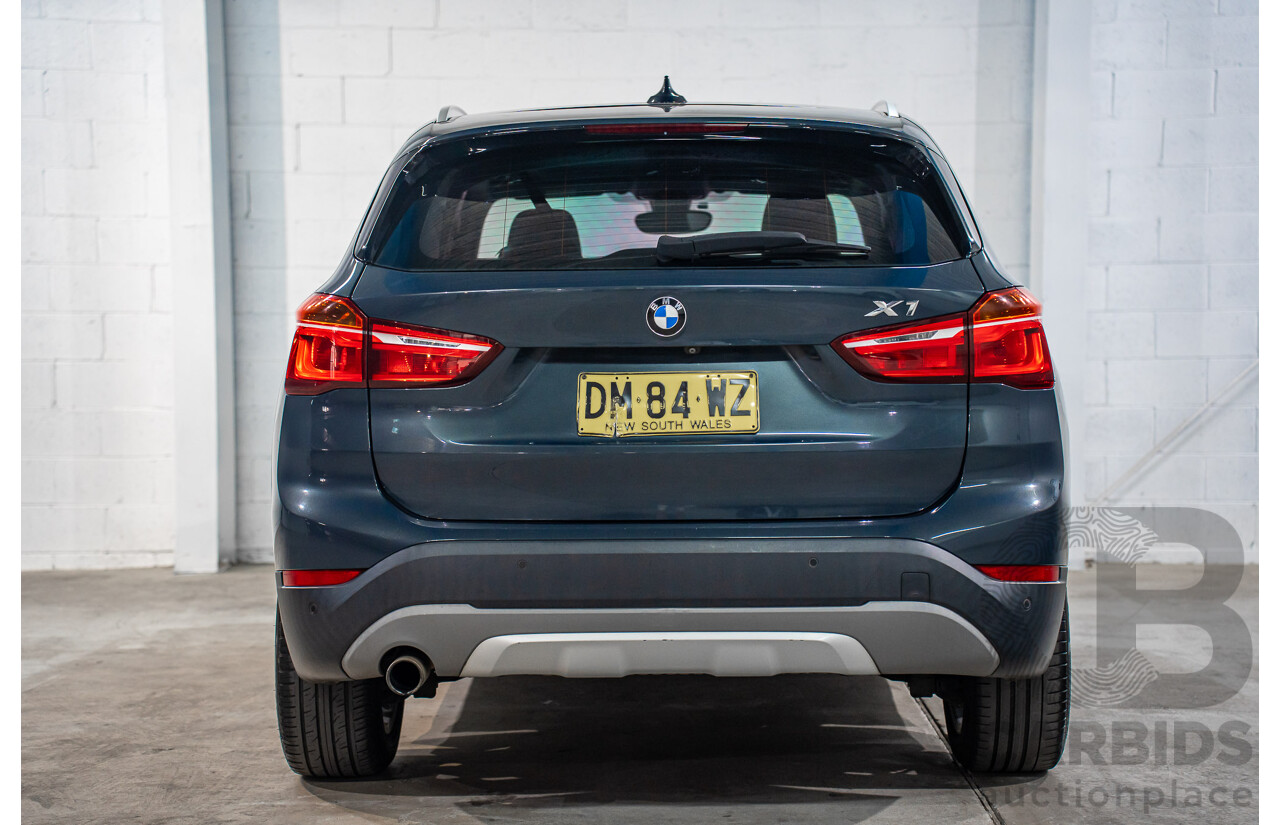 01/2016 BMW X1 sDrive18d (FWD) F48 4D Wagon Atlantic Grey Metallic Turbo Diesel 2.0L