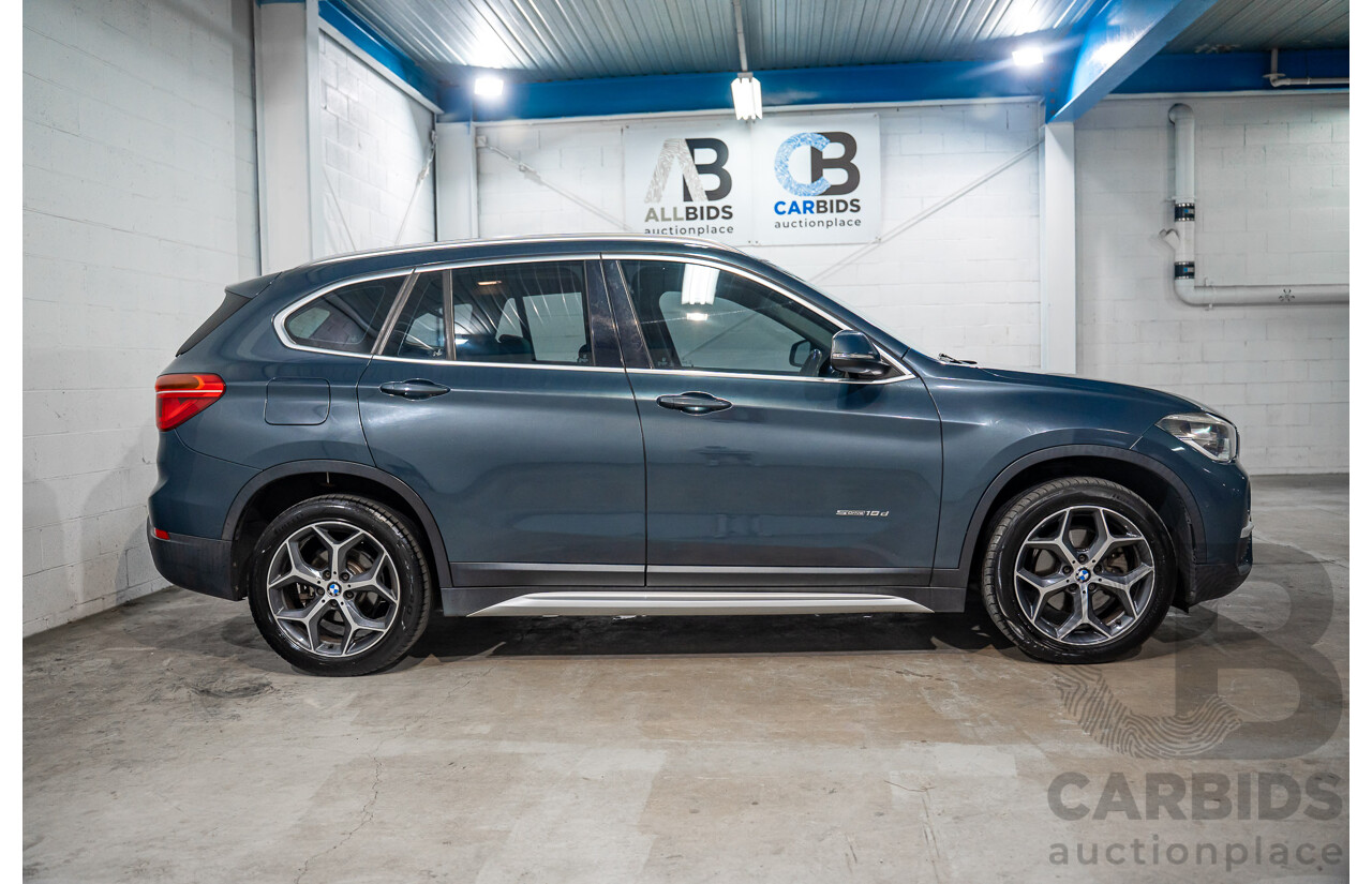 01/2016 BMW X1 sDrive18d (FWD) F48 4D Wagon Atlantic Grey Metallic Turbo Diesel 2.0L