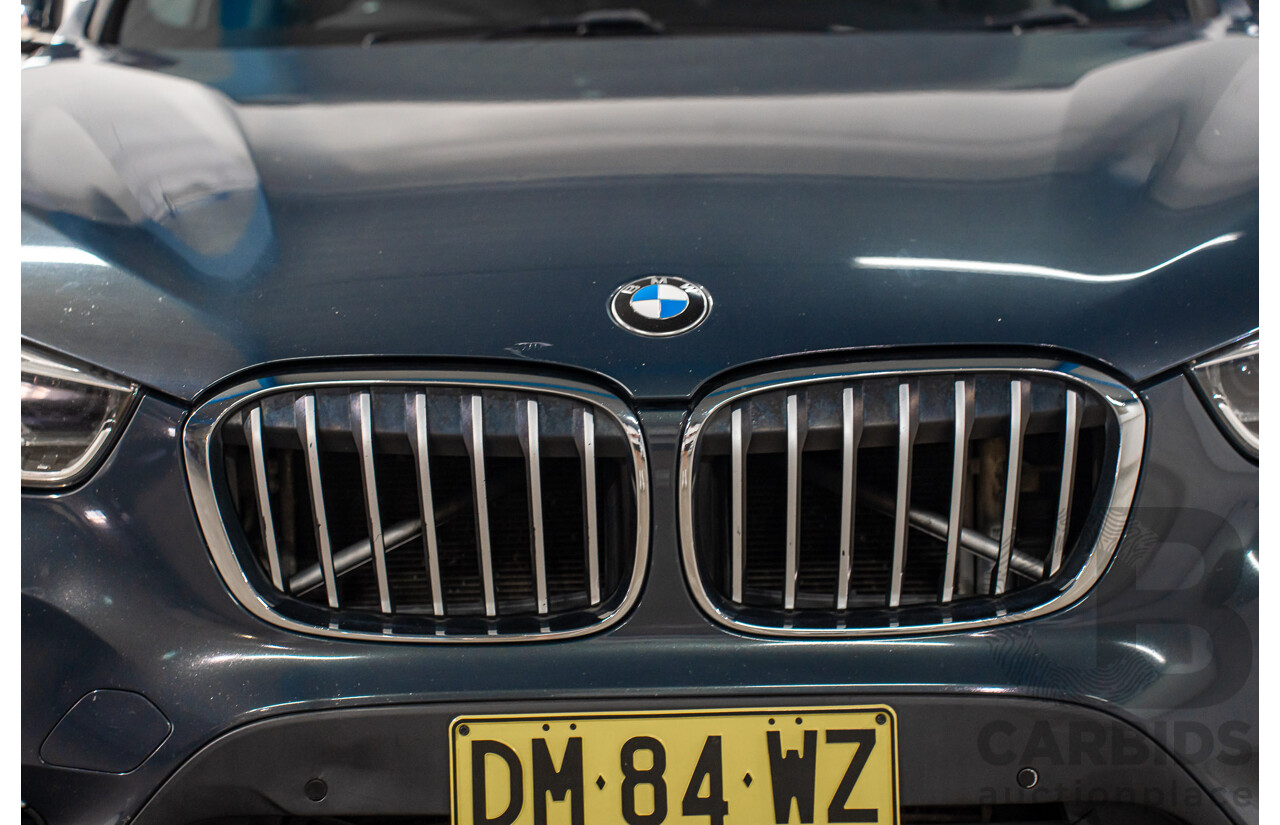 01/2016 BMW X1 sDrive18d (FWD) F48 4D Wagon Atlantic Grey Metallic Turbo Diesel 2.0L