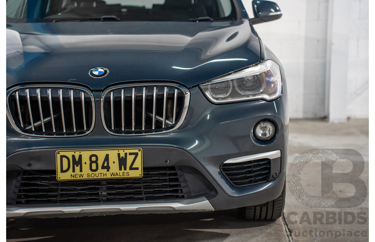 01/2016 BMW X1 sDrive18d (FWD) F48 4D Wagon Atlantic Grey Metallic Turbo Diesel 2.0L