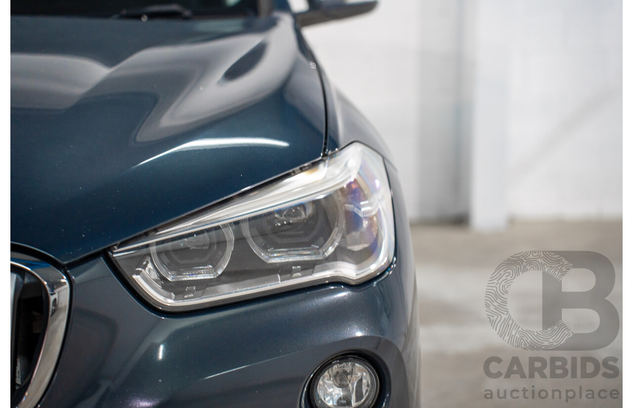 01/2016 BMW X1 sDrive18d (FWD) F48 4D Wagon Atlantic Grey Metallic Turbo Diesel 2.0L
