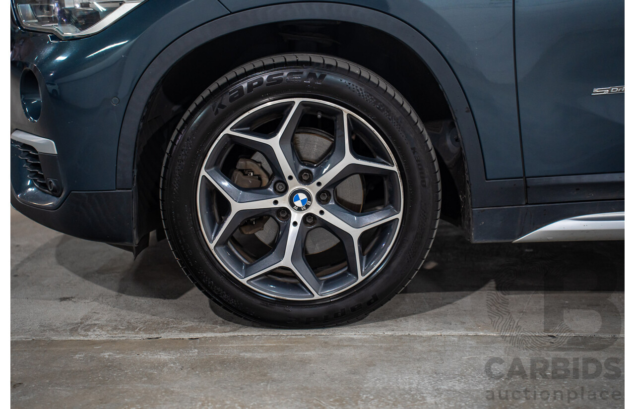 01/2016 BMW X1 sDrive18d (FWD) F48 4D Wagon Atlantic Grey Metallic Turbo Diesel 2.0L