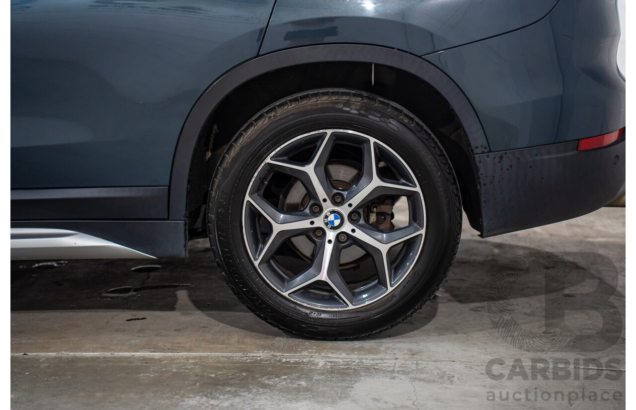 01/2016 BMW X1 sDrive18d (FWD) F48 4D Wagon Atlantic Grey Metallic Turbo Diesel 2.0L