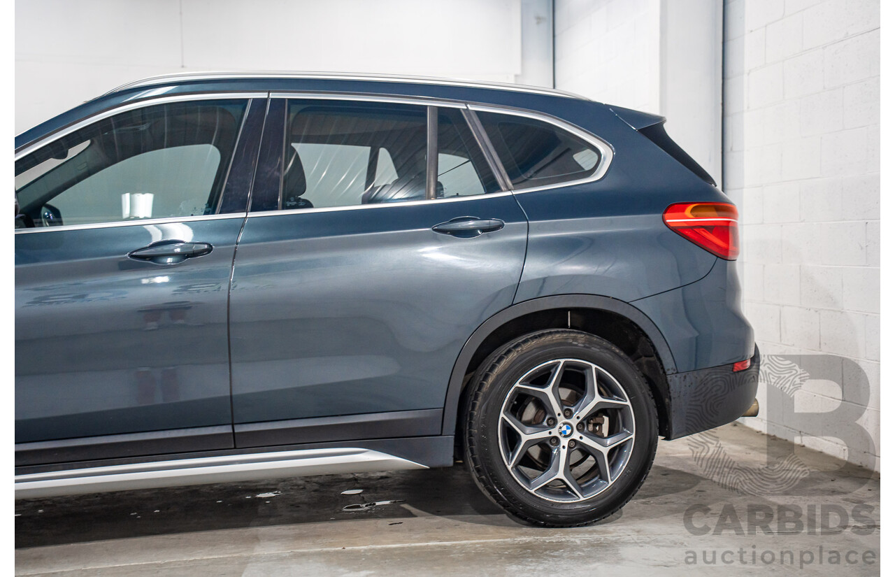 01/2016 BMW X1 sDrive18d (FWD) F48 4D Wagon Atlantic Grey Metallic Turbo Diesel 2.0L