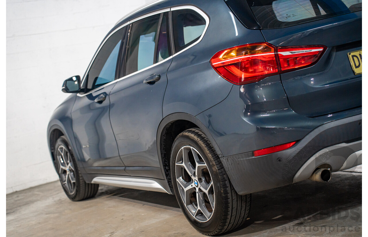 01/2016 BMW X1 sDrive18d (FWD) F48 4D Wagon Atlantic Grey Metallic Turbo Diesel 2.0L