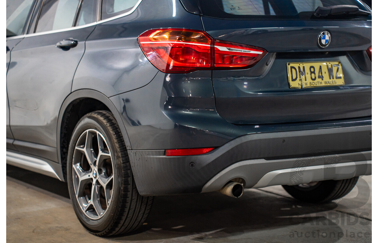 01/2016 BMW X1 sDrive18d (FWD) F48 4D Wagon Atlantic Grey Metallic Turbo Diesel 2.0L