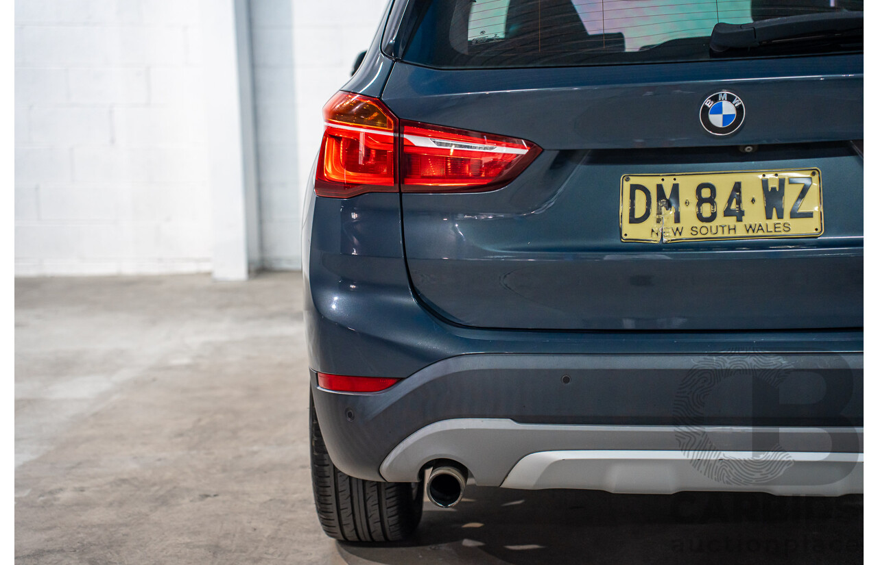 01/2016 BMW X1 sDrive18d (FWD) F48 4D Wagon Atlantic Grey Metallic Turbo Diesel 2.0L