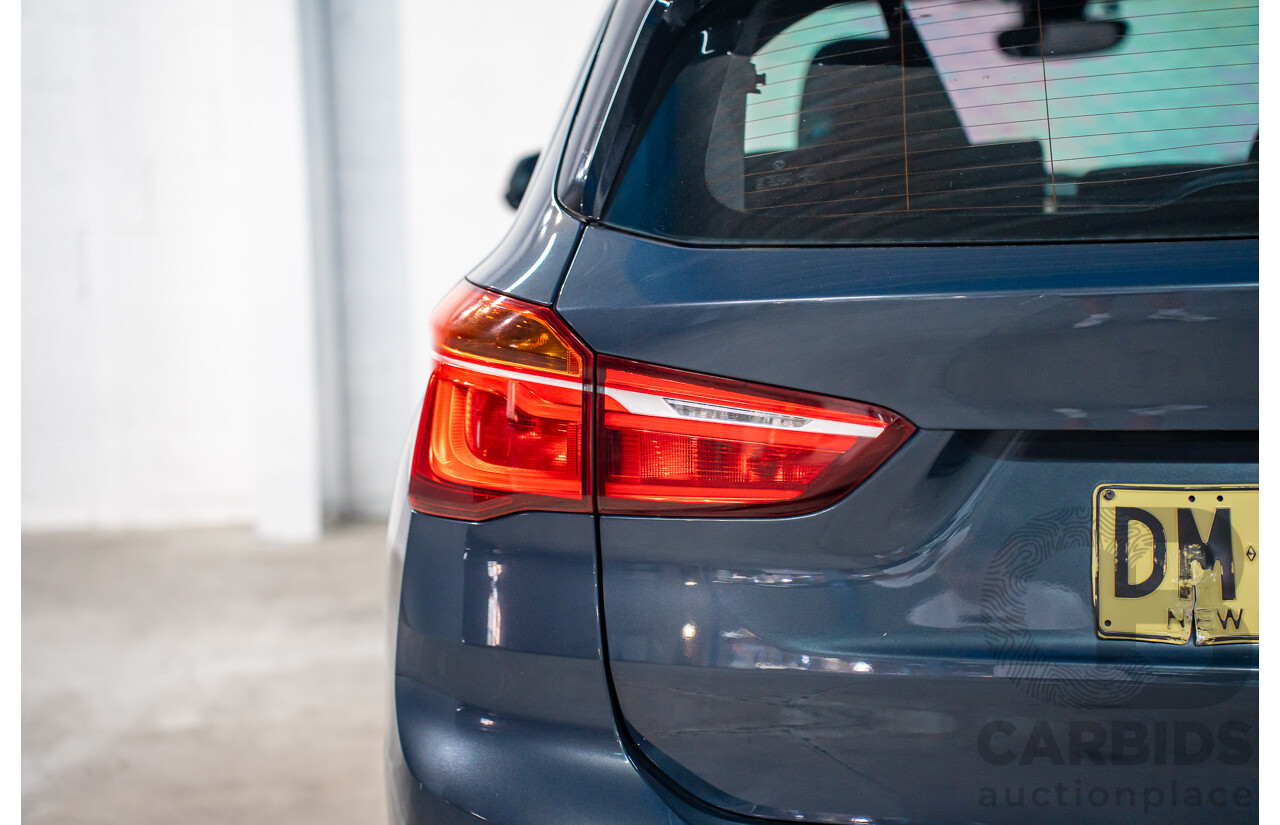 01/2016 BMW X1 sDrive18d (FWD) F48 4D Wagon Atlantic Grey Metallic Turbo Diesel 2.0L