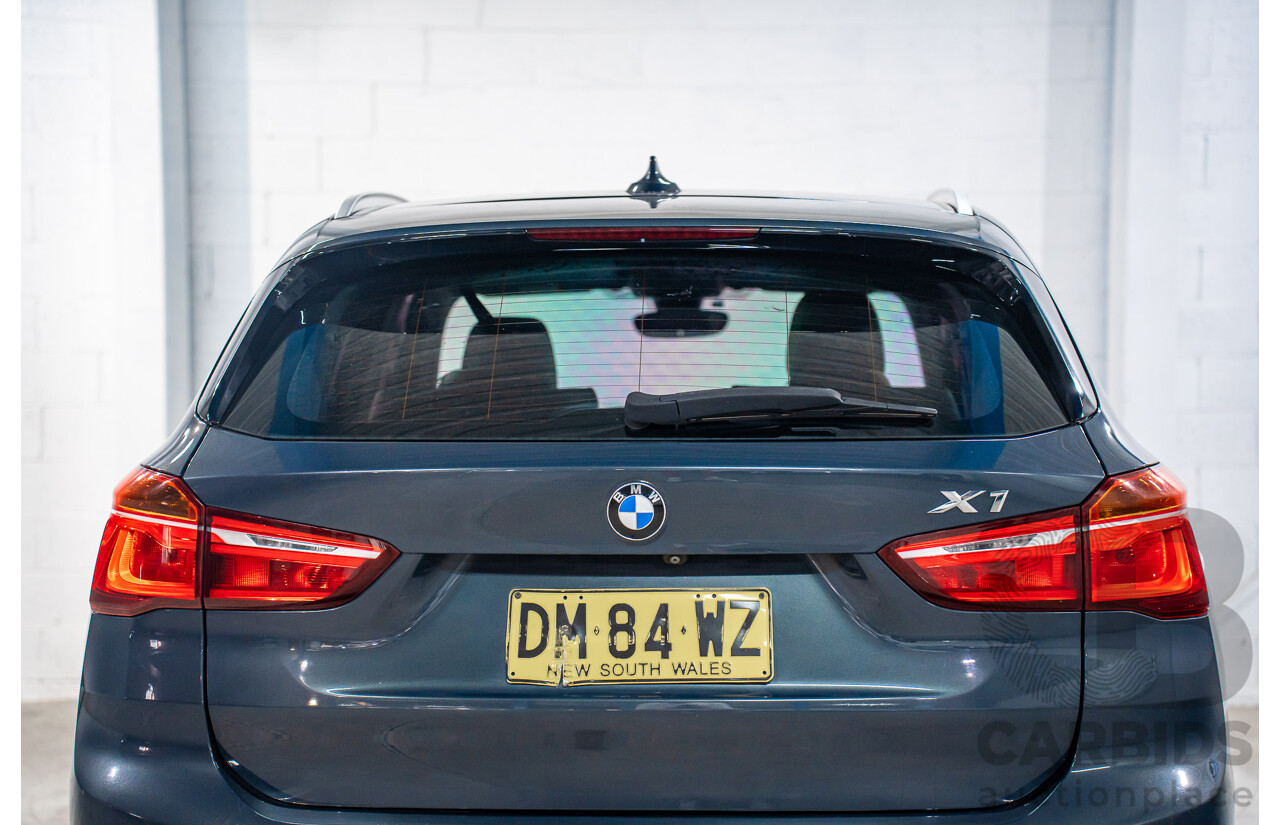 01/2016 BMW X1 sDrive18d (FWD) F48 4D Wagon Atlantic Grey Metallic Turbo Diesel 2.0L