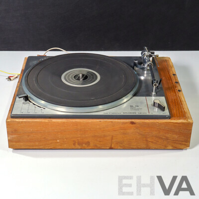 Goldring Lenco GL75 Vintage Idler Drive Turntable (Project Unit)