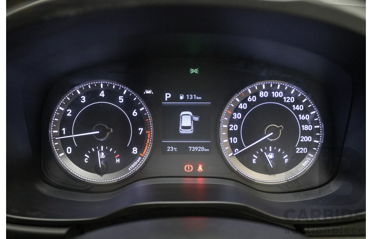 8/2020 Hyundai Venue Elite QX.2 MY20 4d Wagon Black Metallic 1.6L