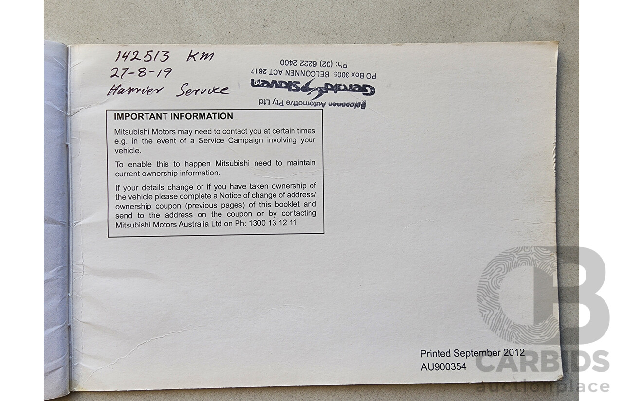 12/2013 Mitsubishi Outlander Aspire (4x4) ZJ MY14 4d Wagon Grey 2.3L