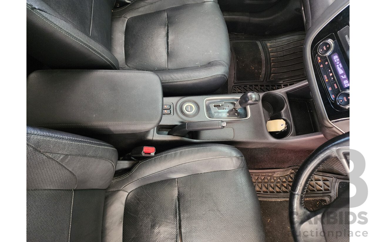 12/2013 Mitsubishi Outlander Aspire (4x4) ZJ MY14 4d Wagon Grey 2.3L