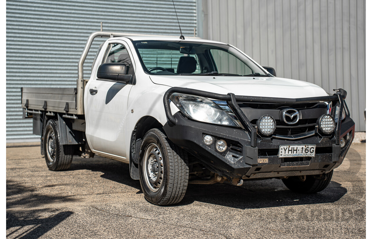 07/2017 Mazda Bt-50 XT (4x2) RWD MY17 UPDATE C/Chas White 2.2L