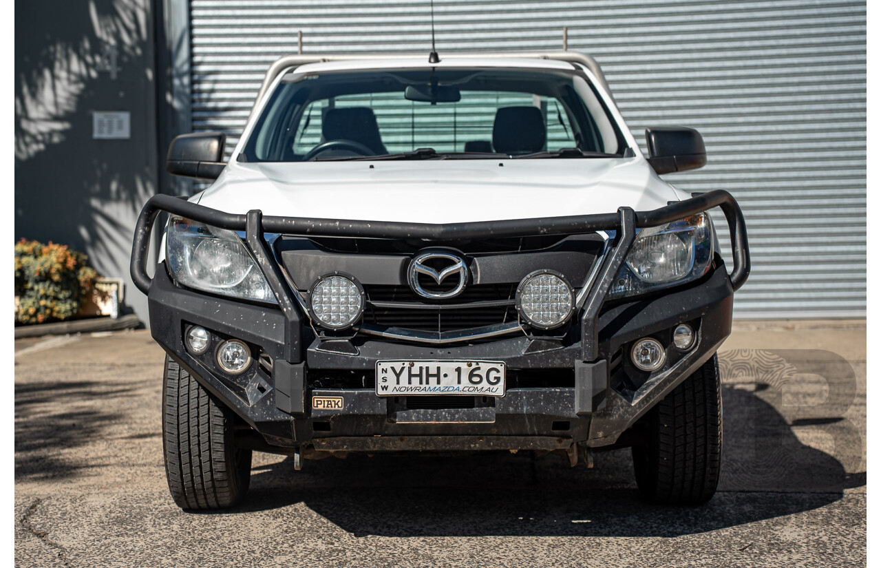 07/2017 Mazda Bt-50 XT (4x2) RWD MY17 UPDATE C/Chas White 2.2L