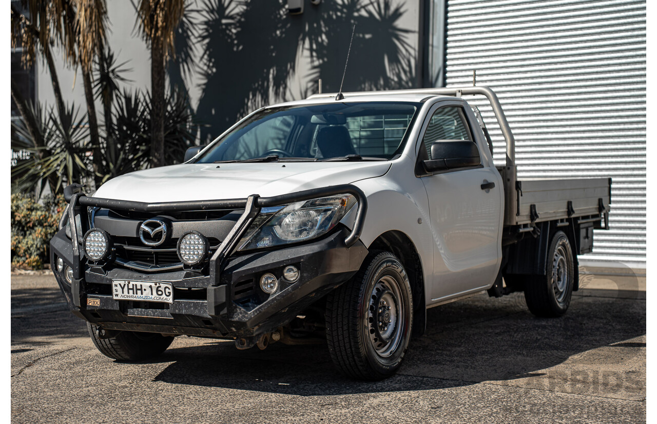 07/2017 Mazda Bt-50 XT (4x2) RWD MY17 UPDATE C/Chas White 2.2L