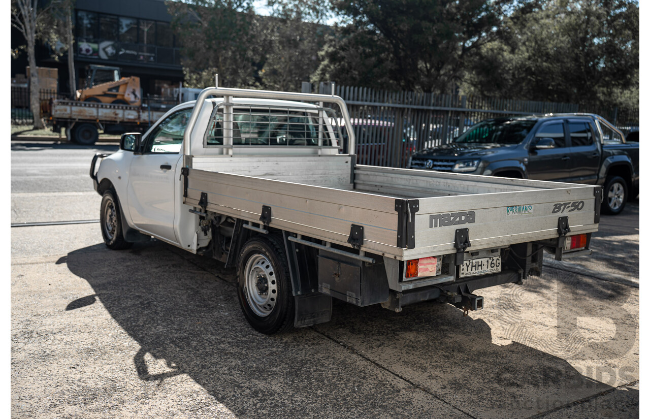 07/2017 Mazda Bt-50 XT (4x2) RWD MY17 UPDATE C/Chas White 2.2L