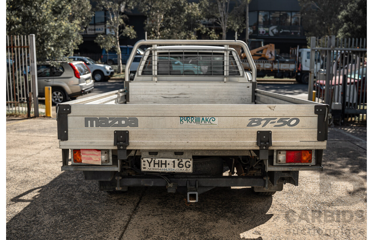 07/2017 Mazda Bt-50 XT (4x2) RWD MY17 UPDATE C/Chas White 2.2L
