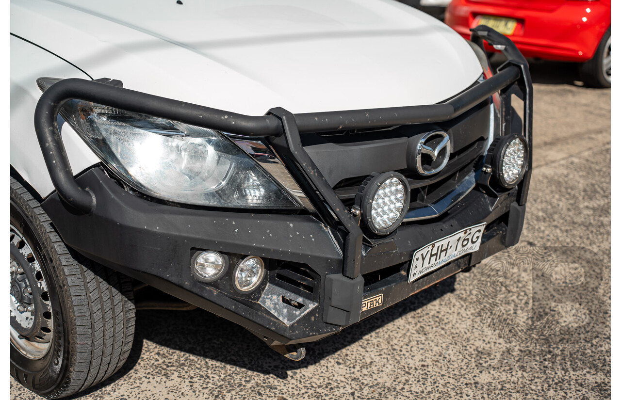 07/2017 Mazda Bt-50 XT (4x2) RWD MY17 UPDATE C/Chas White 2.2L