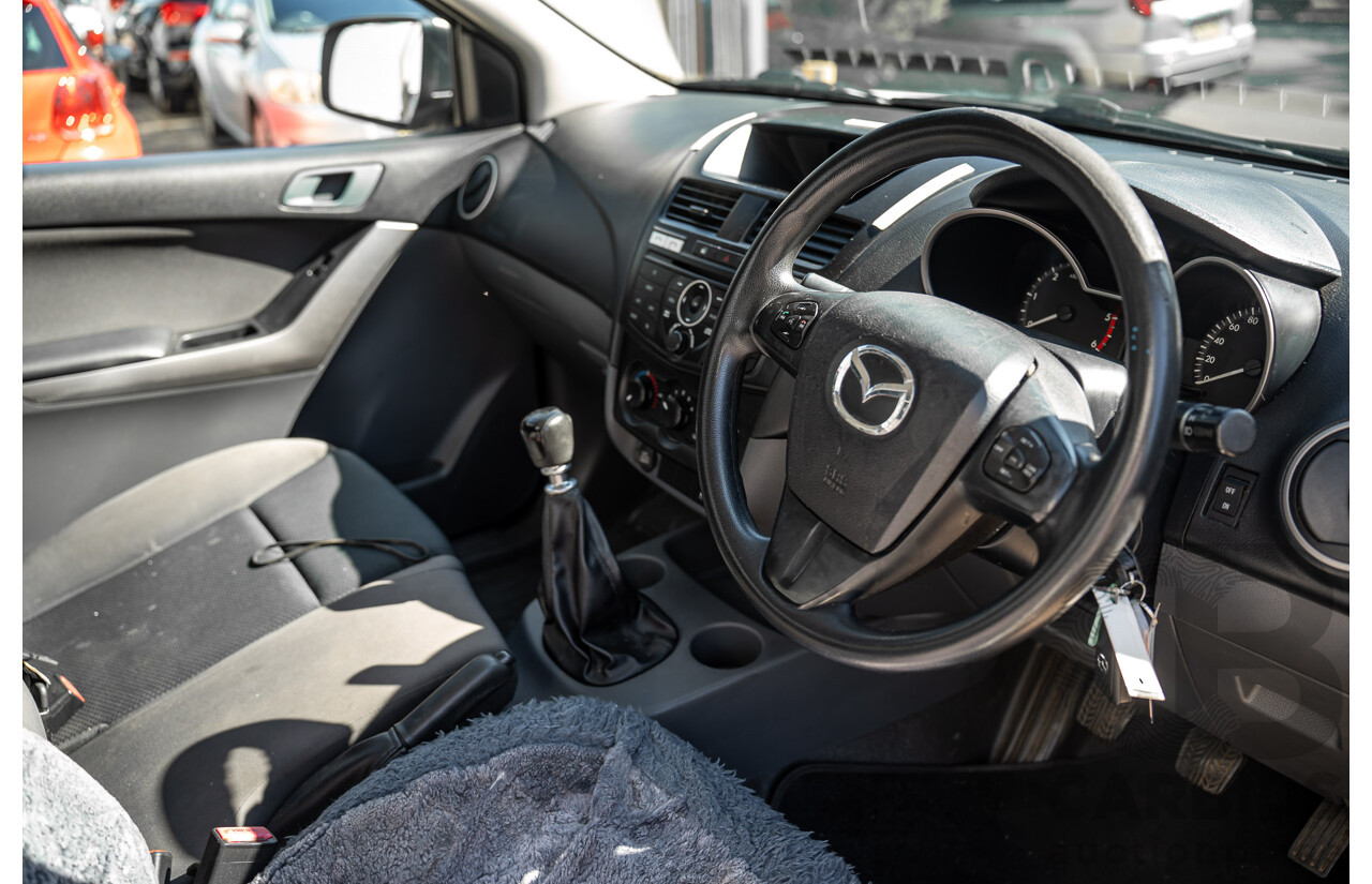 07/2017 Mazda Bt-50 XT (4x2) RWD MY17 UPDATE C/Chas White 2.2L
