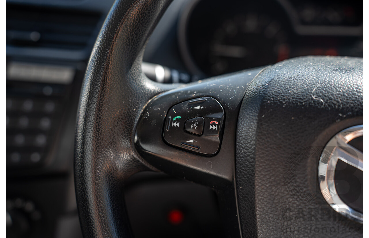 07/2017 Mazda Bt-50 XT (4x2) RWD MY17 UPDATE C/Chas White 2.2L