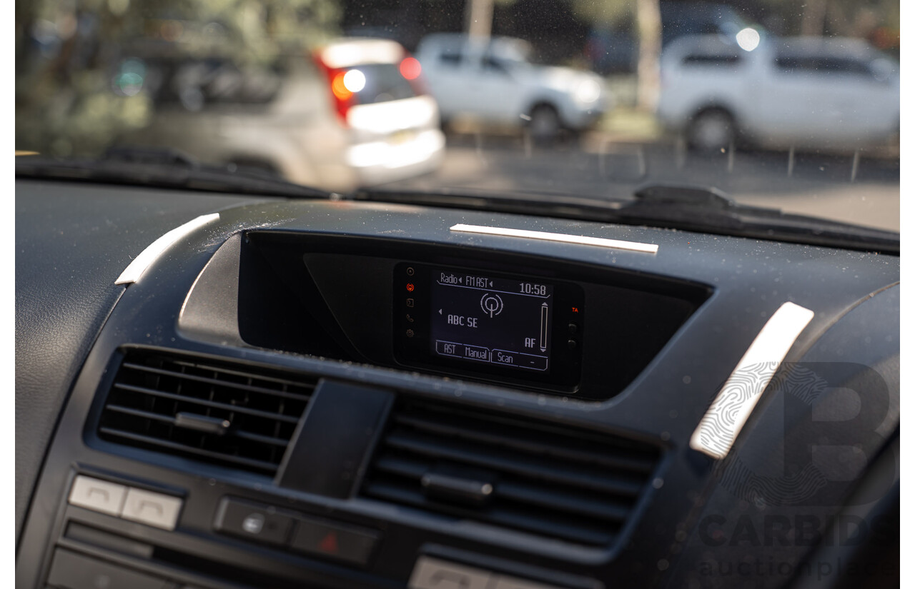 07/2017 Mazda Bt-50 XT (4x2) RWD MY17 UPDATE C/Chas White 2.2L