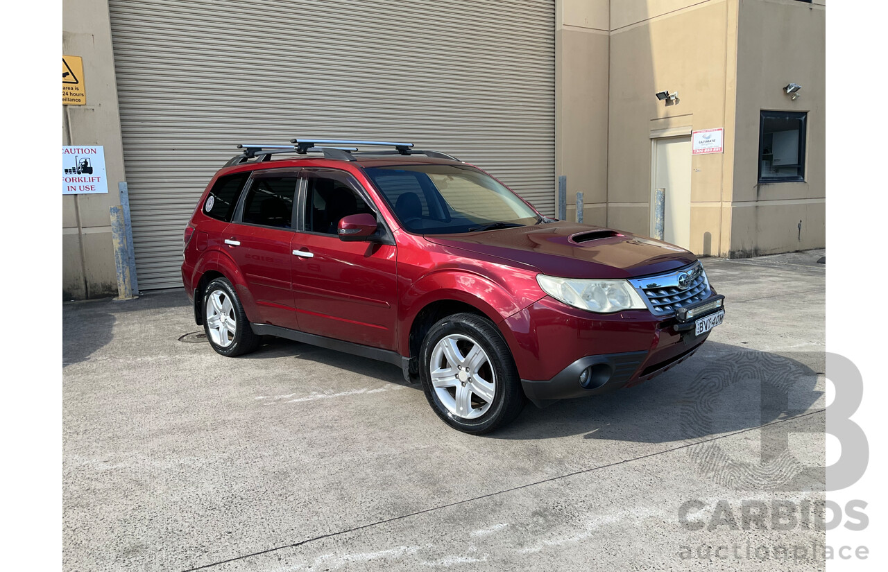 2/2011 Subaru Forester 2.0D Premium MY11 4d Wagon Turbo Diesel Red 2.0L